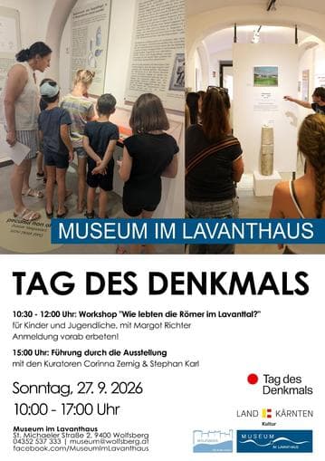 Tag des Denkmals - Museum im Lavanthaus