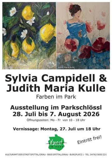 Kunst im Park - Sylvia Campidell und Judith Kulle