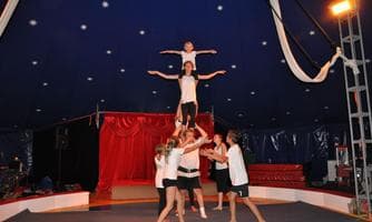 Zirkuswoche im Cap Wörth mit Show