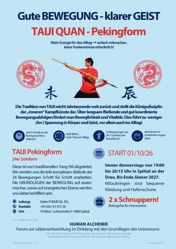 Taiji Quan - Schnuppertage