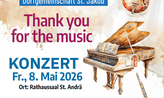 Thank you for th Music – Dorfgemeinschaf St. Jakob