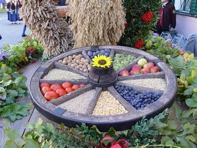 Erntedankfest und Kirchtag in der Teuchl
