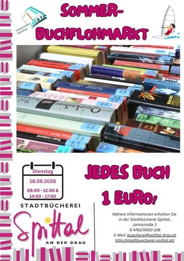 Sommer-Buchflohmarkt