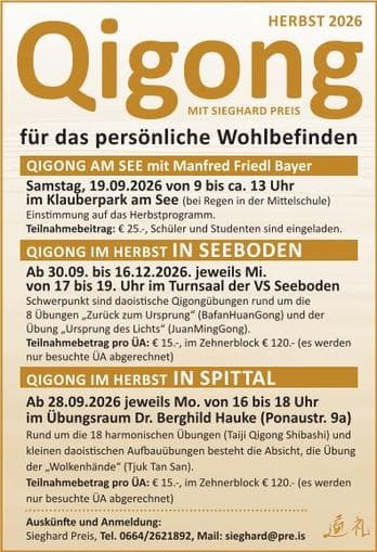 Qigong im Herbst