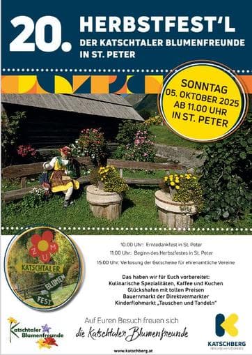Herbstfestl der Katschtaler Blumenfreunde