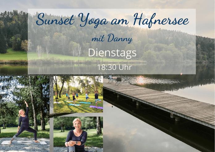 Sunset Yoga am Hafnersee mit Danny