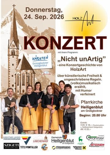 Konzertsommer 2026 in der Pfarrkirche St. Vinzenz