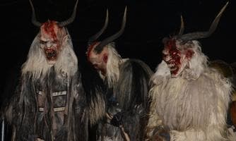 Krampusumzug in Dellach im Drautal