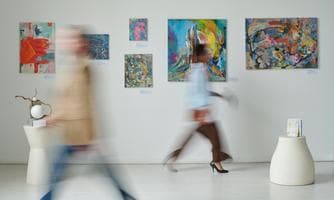 Kunstausstellung Klementina Golija "Ins Licht"