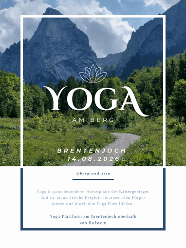 Yoga am Berg