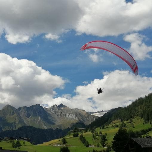 Freundschaftsfliegen Paragleiter Prägraten a. G.
