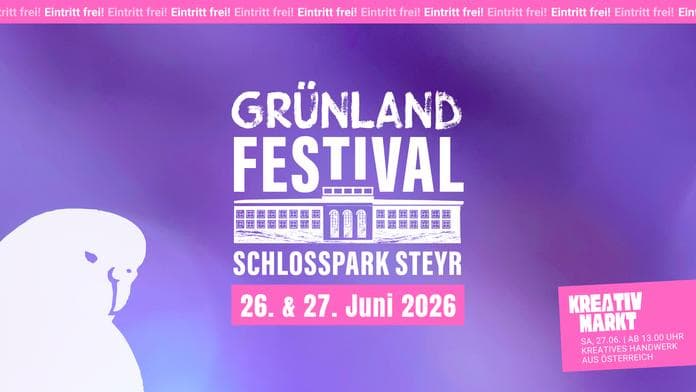 GRÜNLAND Festival 2026 | Buntspecht, EFEU, DuoLia., Loisach Marci, uvw.