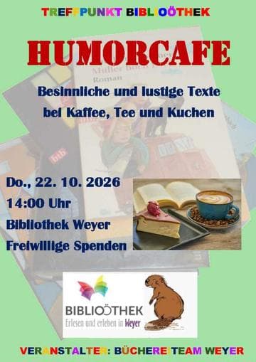 Humorcafe | Besinnliche und lustige Texte bei Kaffee, Tee und Kuchen