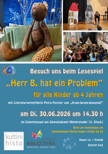 Lesespiel mit Literaturvermittlerin Petra Forster