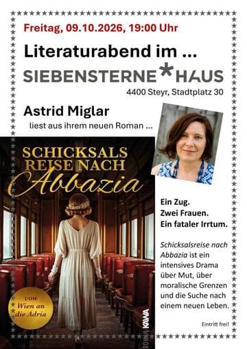 Lesung aus Schicksalsreise nach Abbazia