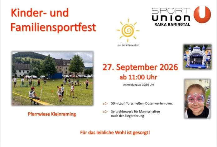 Kinder- und Familiensportfest