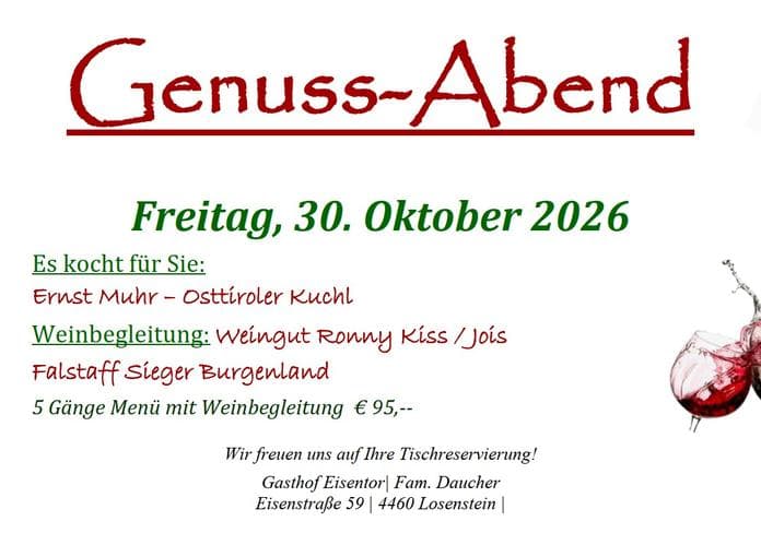 Genuss-Abend