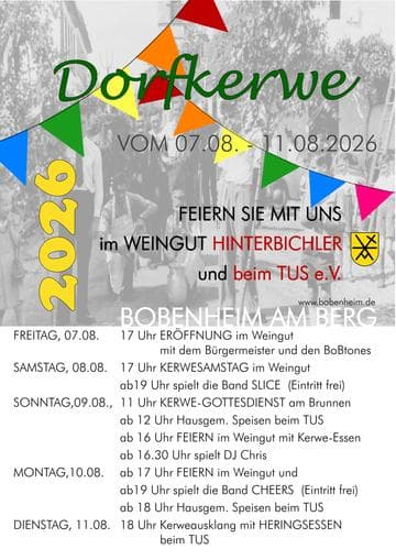 Dorfkerwe Bobenheim am Berg