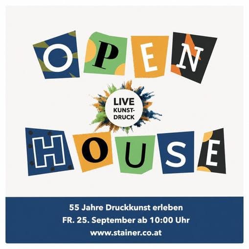 Stainer Open House - 55 Jahre Stainer