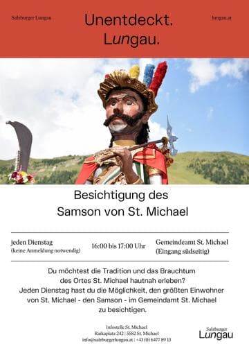 Besichtigung des St. Michaeler Samson
