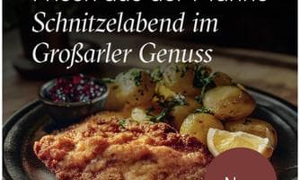 Schnitzelabend im Großarler Genuss