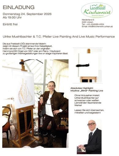 Live Painting und Live Music Performance