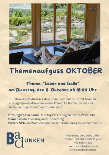 Themenaufguss "Leber und Galle"