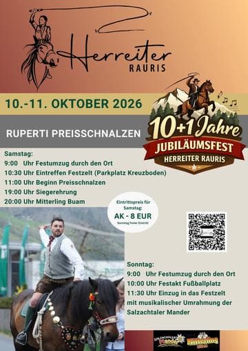 Jubiläumsfest & Ruperti-Preisschnalzen Herreiter