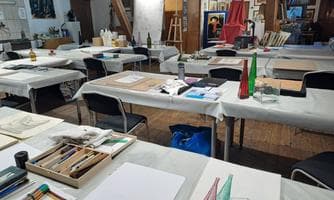 eude am Malen - ein sinnerfüllter Vormittag in der Leonardo Kunstakademie