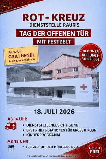 Tag der offenen Tür Rotes Kreuz Rauris