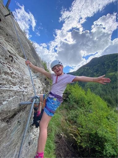 KLETTERSTEIG, Seil-Brücke und Flying Fox