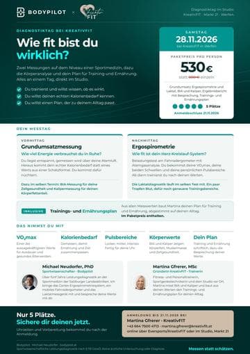 Diagnostiktag im KREATIVFIT