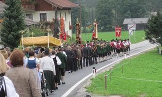 Fronleichnams-Prozession in Hintersee