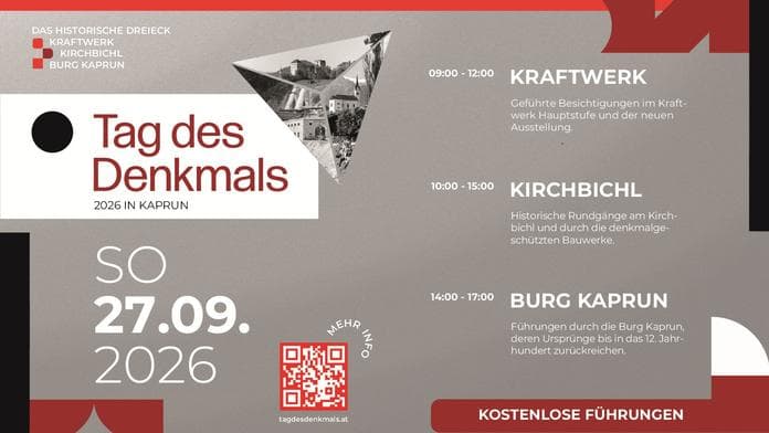 Tag des Denkmals in Kaprun