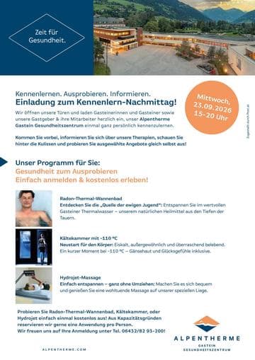 Einladung zum Kennenlern-Nachmittag!