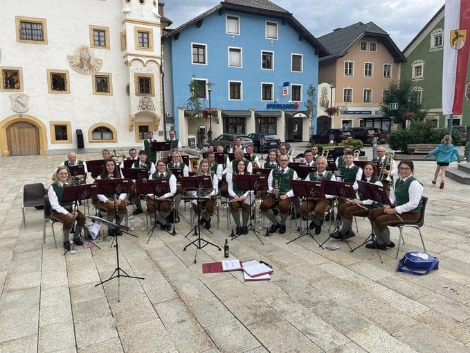 Platzkonzert der Dorfmusik Wölting