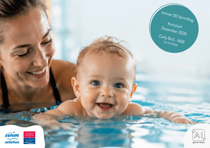 Babyschwimmen in der Wasserwelt Wagrain