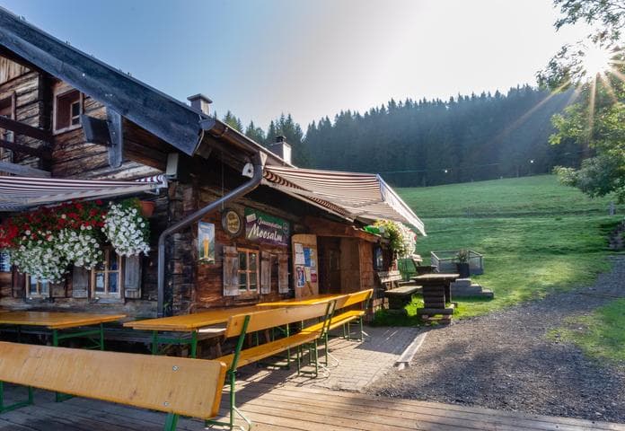 Bauernhofroas auf der Moosalm