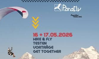 40 Jahr Flugschule Parafly (1986-2026) mit Neueröffnung