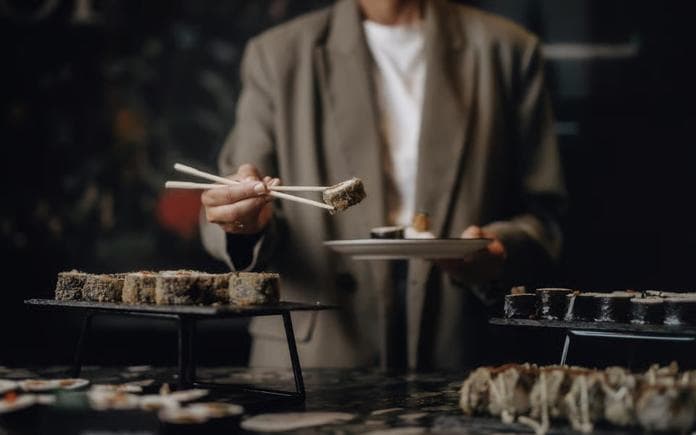 Sushibuffet beim Hotel Jörglerhof
