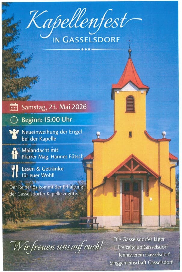 Kapellenfest Gasselsdorf