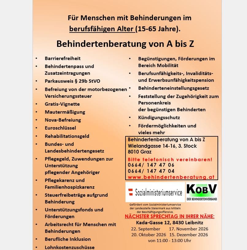 Behindertenberatung