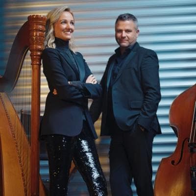 Katrin & Werner Unterlercher – Harp’n’Bass