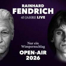Rainhard Fendrich Open Air - Jubiläumstournee mit neuen Songs