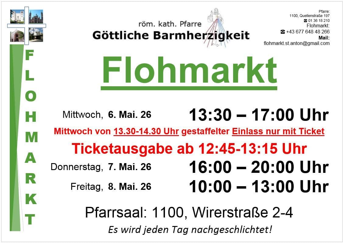 Flohmarkt in 1100 Wien