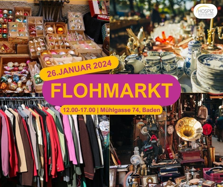 FLOHMARKT HOSPIZ BEWEGUNG BADEN in 2500 Baden