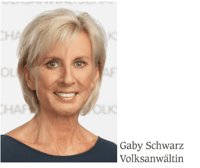 Sprechtag Volksanwältin Gaby Schwarz