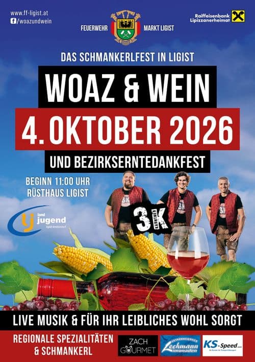 Woaz & Wein und Bezirkserntedankfester der LJ