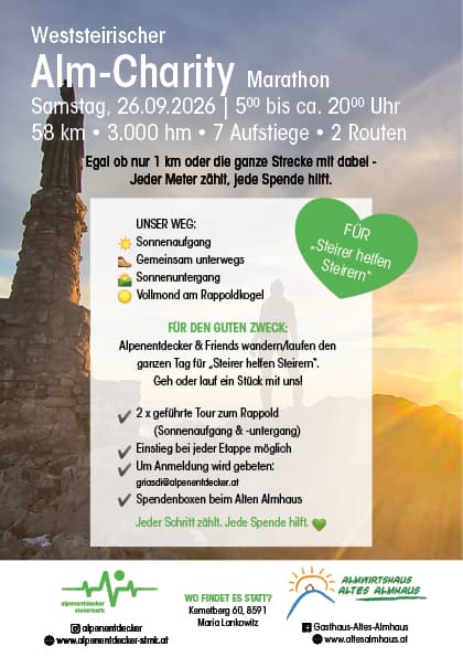 Weststeirischer Alm-Charity Marathon