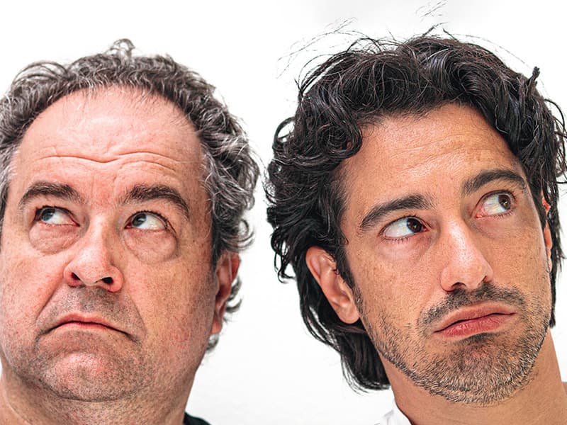 Bernhard Murg & Stefano Bernardin:  " ... bis einer weint"